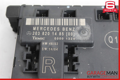 01-07 Mercedes W203 C230 C55 AMG Front Right Side Door Control Module Unit OEM