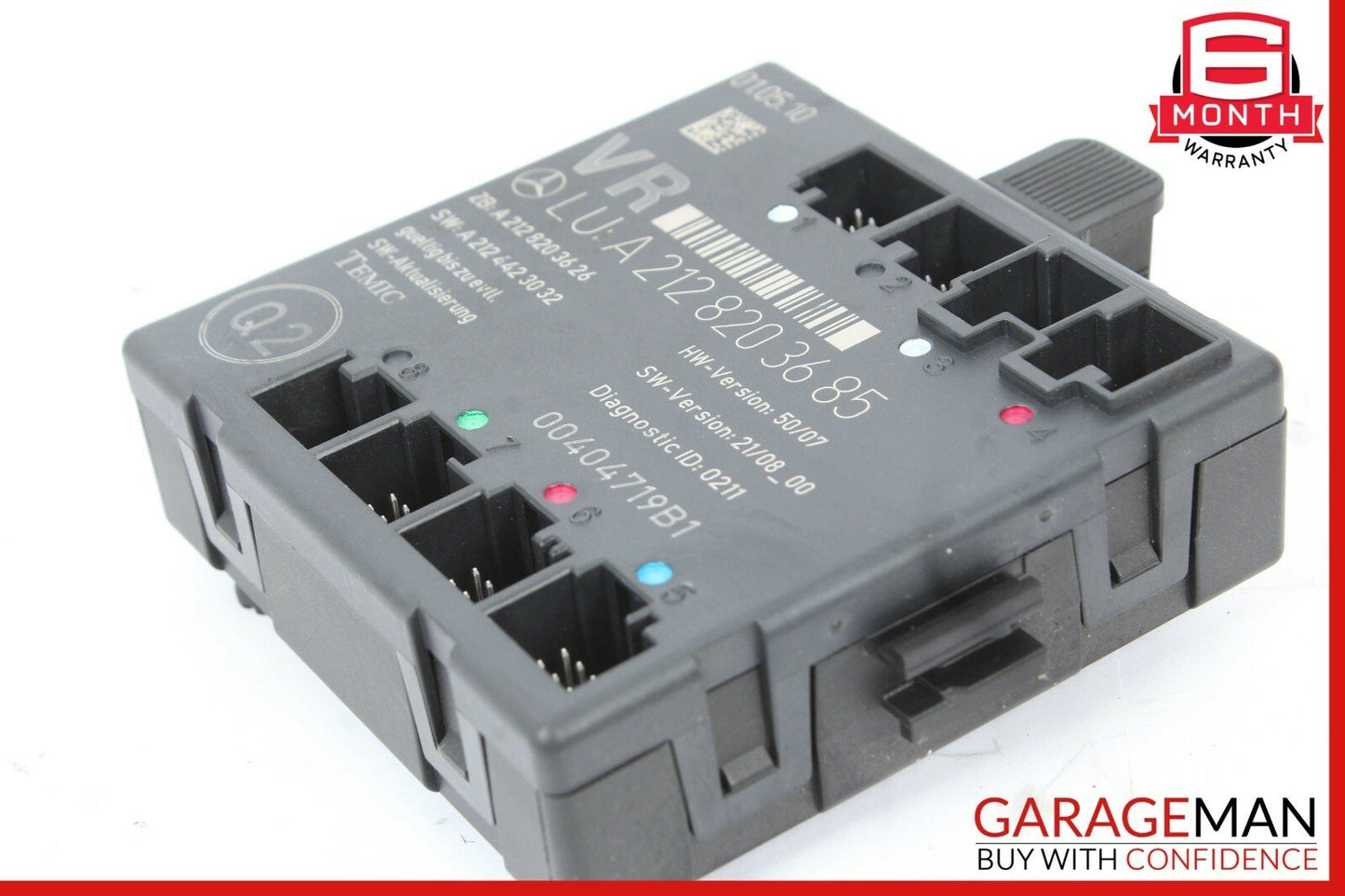 08-18 Mercedes W212 E350 C300 E400 Front Right Side Door Control Module OEM