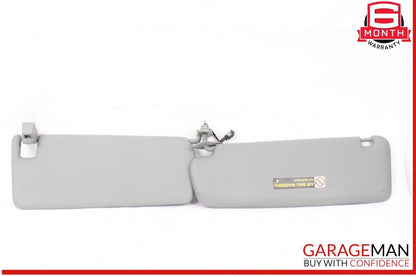 03-10 Porsche Cayenne S 957 Front Right Side Sunvisor Sun Visor Shade Gray OEM
