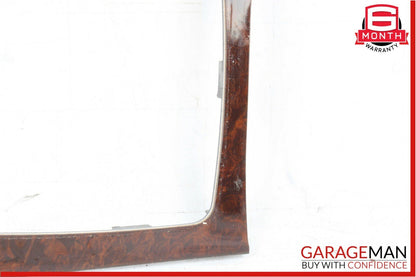 08-15 Mercedes W204 C300 C350 Center Console Shift Shifter Bezel Trim Wood OEM