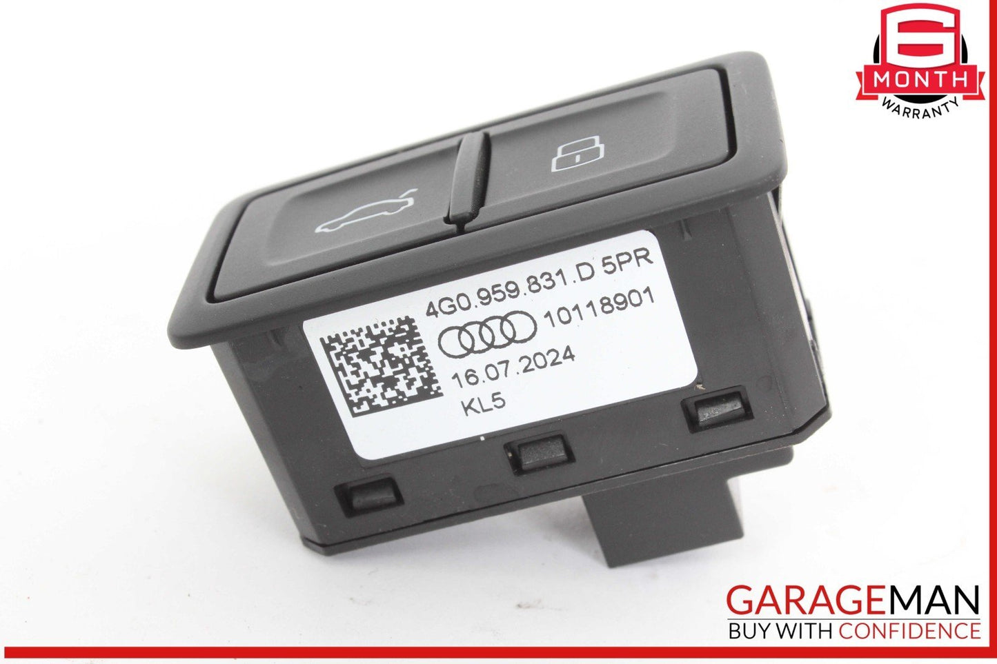 18-25 Audi Q5 SQ5 Power Lift Gate Trunk Close Switch 4G0959831D OEM