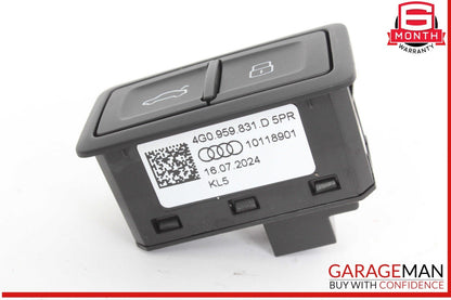 18-25 Audi Q5 SQ5 Power Lift Gate Trunk Close Switch 4G0959831D OEM