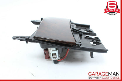 08-17 Mercedes W204 C300 Center Console Ashtray Ash Tray Compartment Wood OEM