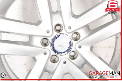 13-19 Mercedes X166 GL450 8.5 x 19 19" Wheel Rim Silver 1664011302 OEM