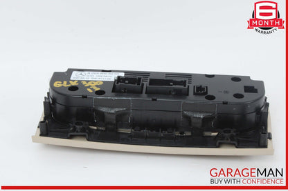12-14 Mercedes W204 C250 C63 AMG C300 AC A/C Heater Climate Control w/ Trim OEM