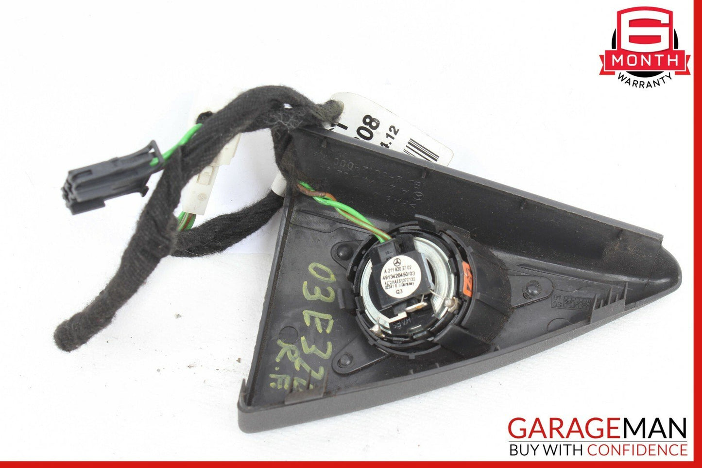 03-06 Mercedes W211 E320 Front Right Passenger Side Tweeter Speaker Trim Cover