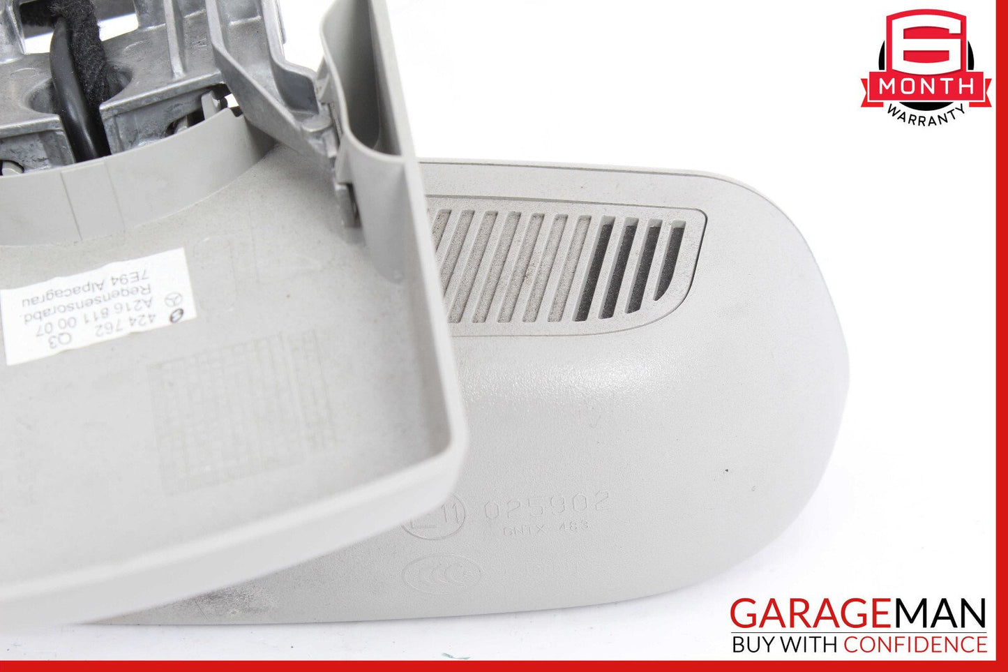 07-10 Mercedes W216 CL550 CL600 CL63 AMG Interior Rear View Mirror Gray OEM