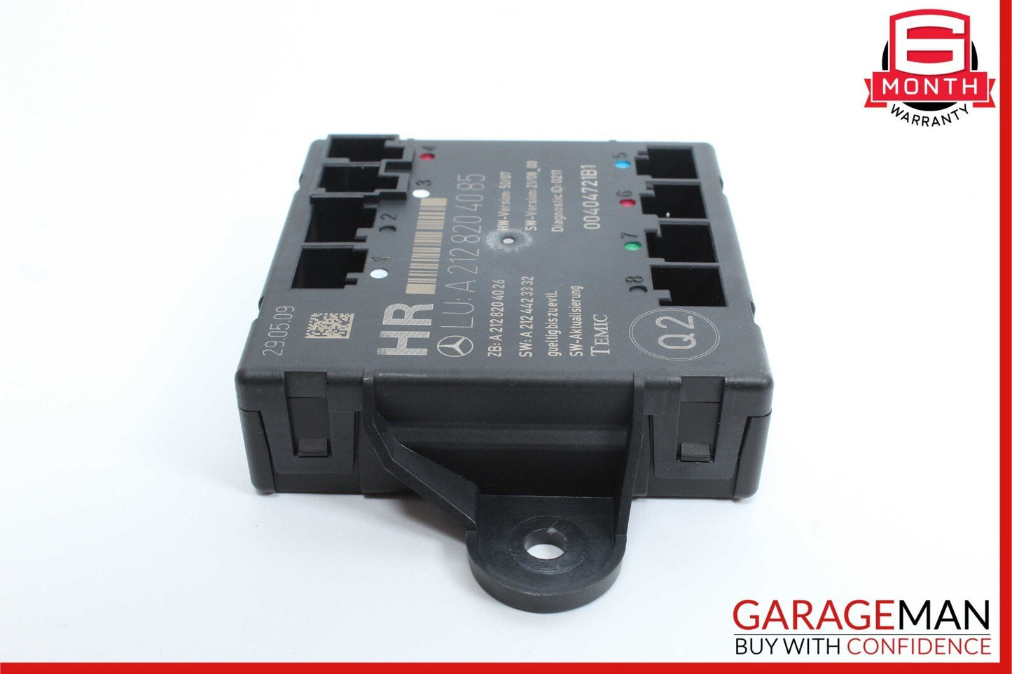 08-18 Mercedes GLK350 E350 C350 C300 Rear Right Side Door Control Module Unit