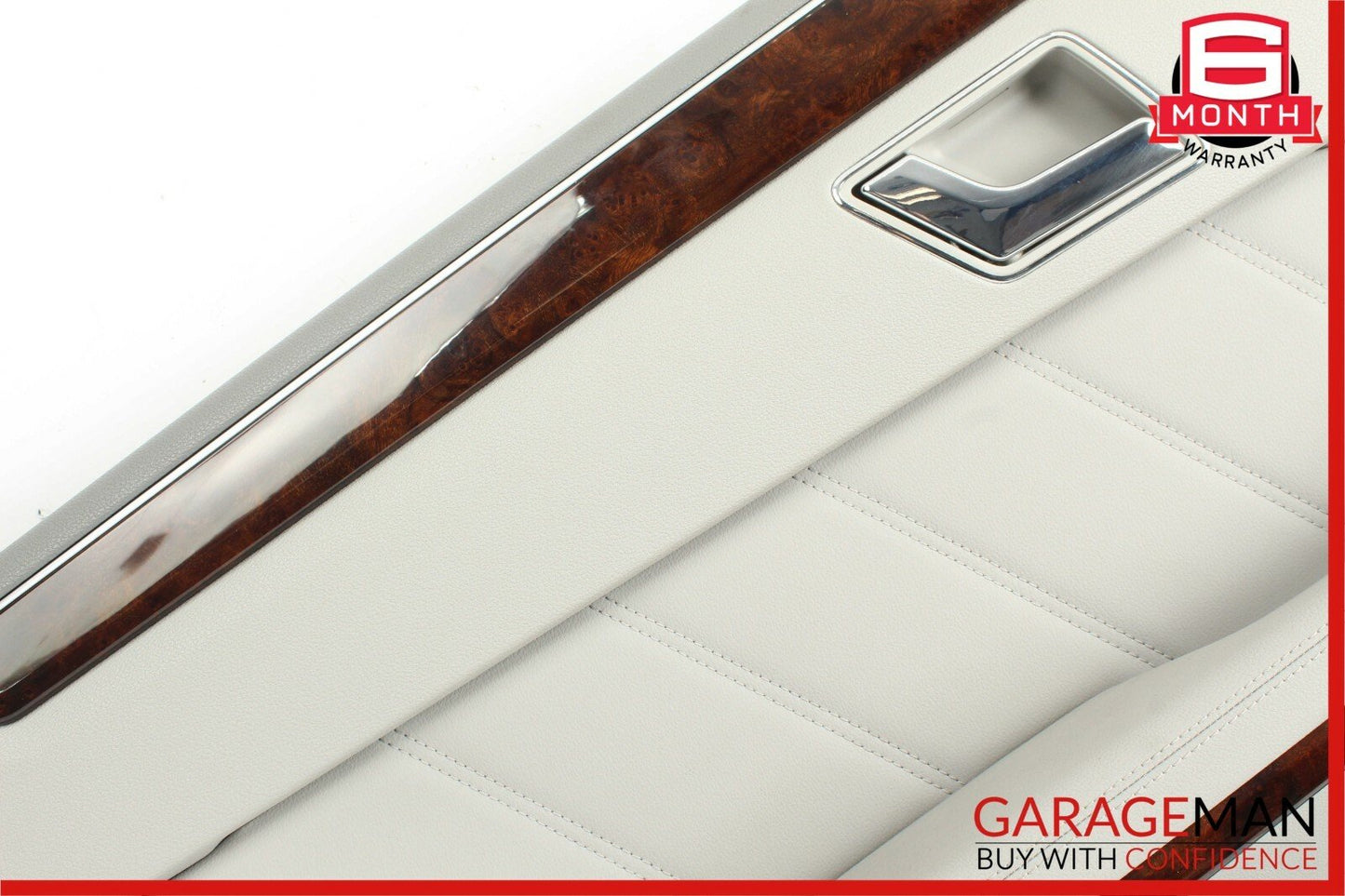 10-13 Mercedes W212 E350 E550 Rear Left Driver Side Interior Door Panel Grey OEM