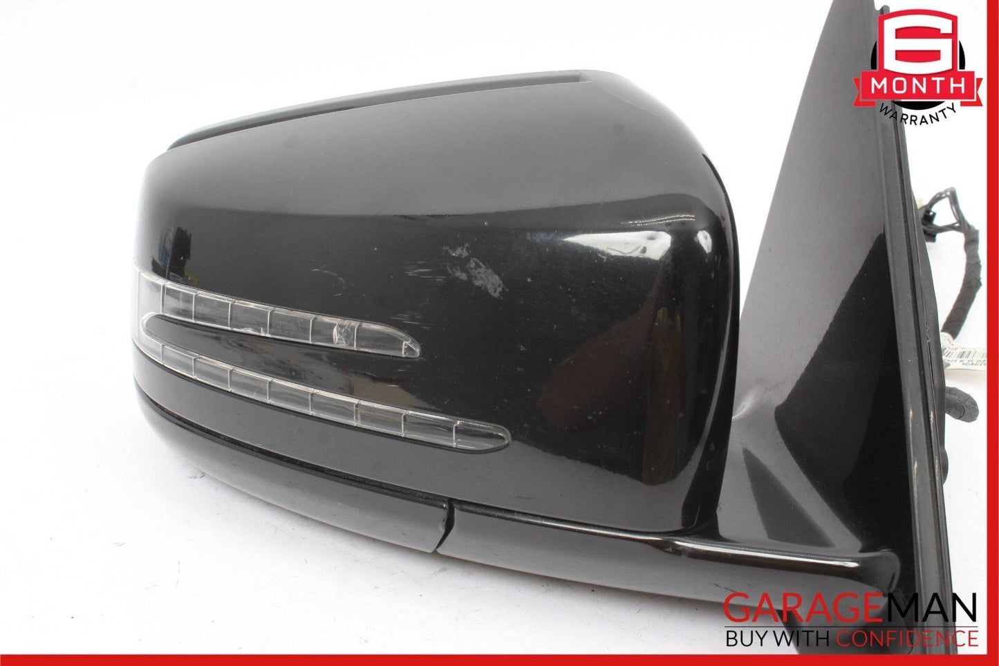 10-13 Mercedes W212 E350 E500 Right Passenger Side Rear View Door Mirror Black