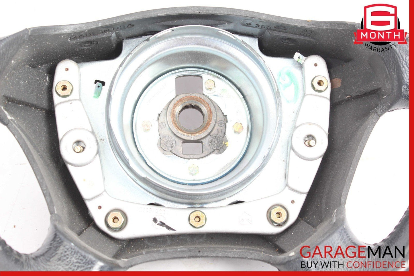 98-05 Mercedes W163 ML320 ML55 AMG 4 Spoke Driver Steering Wheel Black OEM