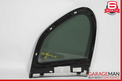 03-10 Porsche Cayenne 955 957 Rear Right Door Window Quarter Glass Panel Assy