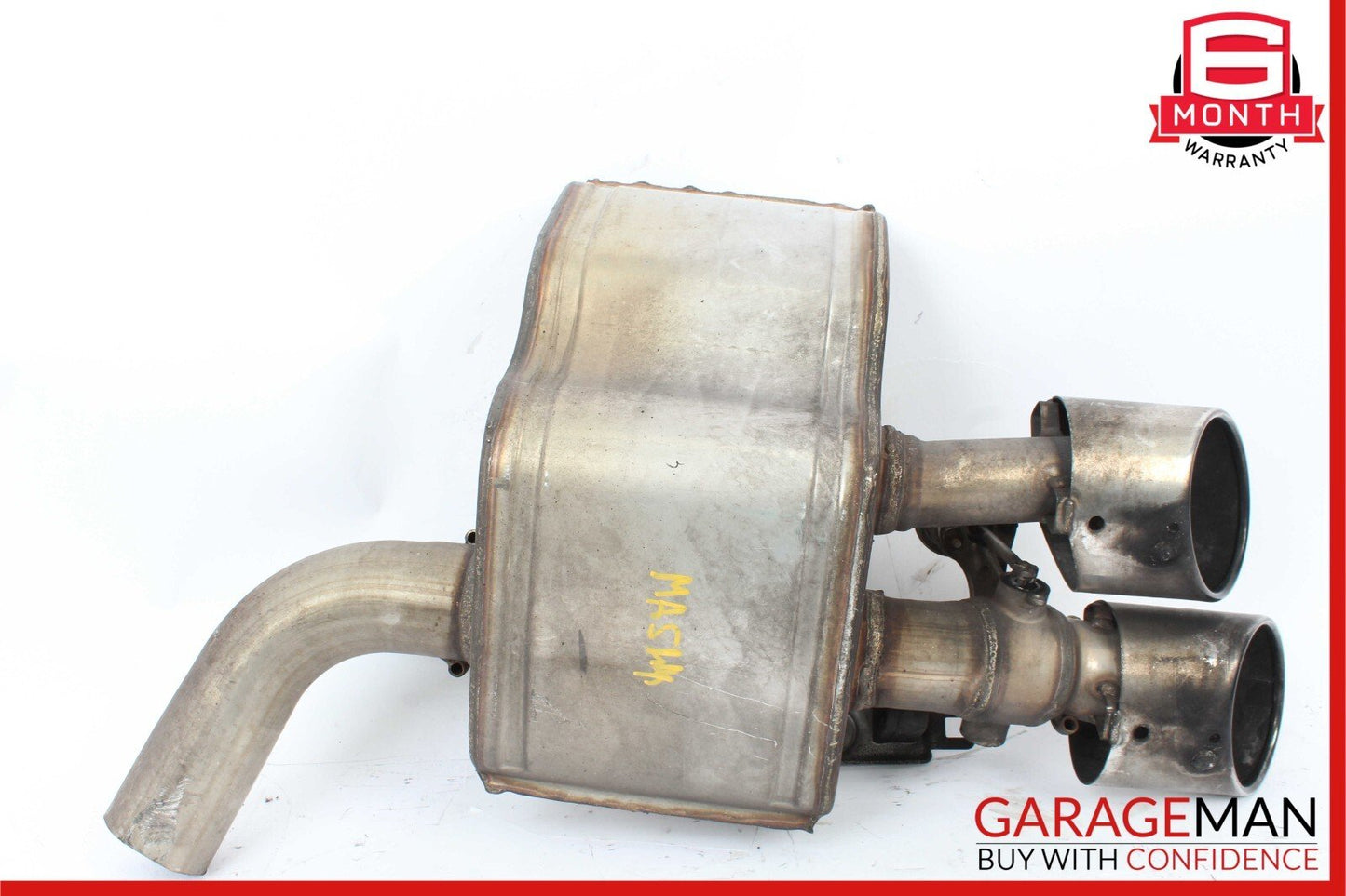 14-17 Maserati Ghibli Rear Left Driver Side Exhaust System Muffler Tips