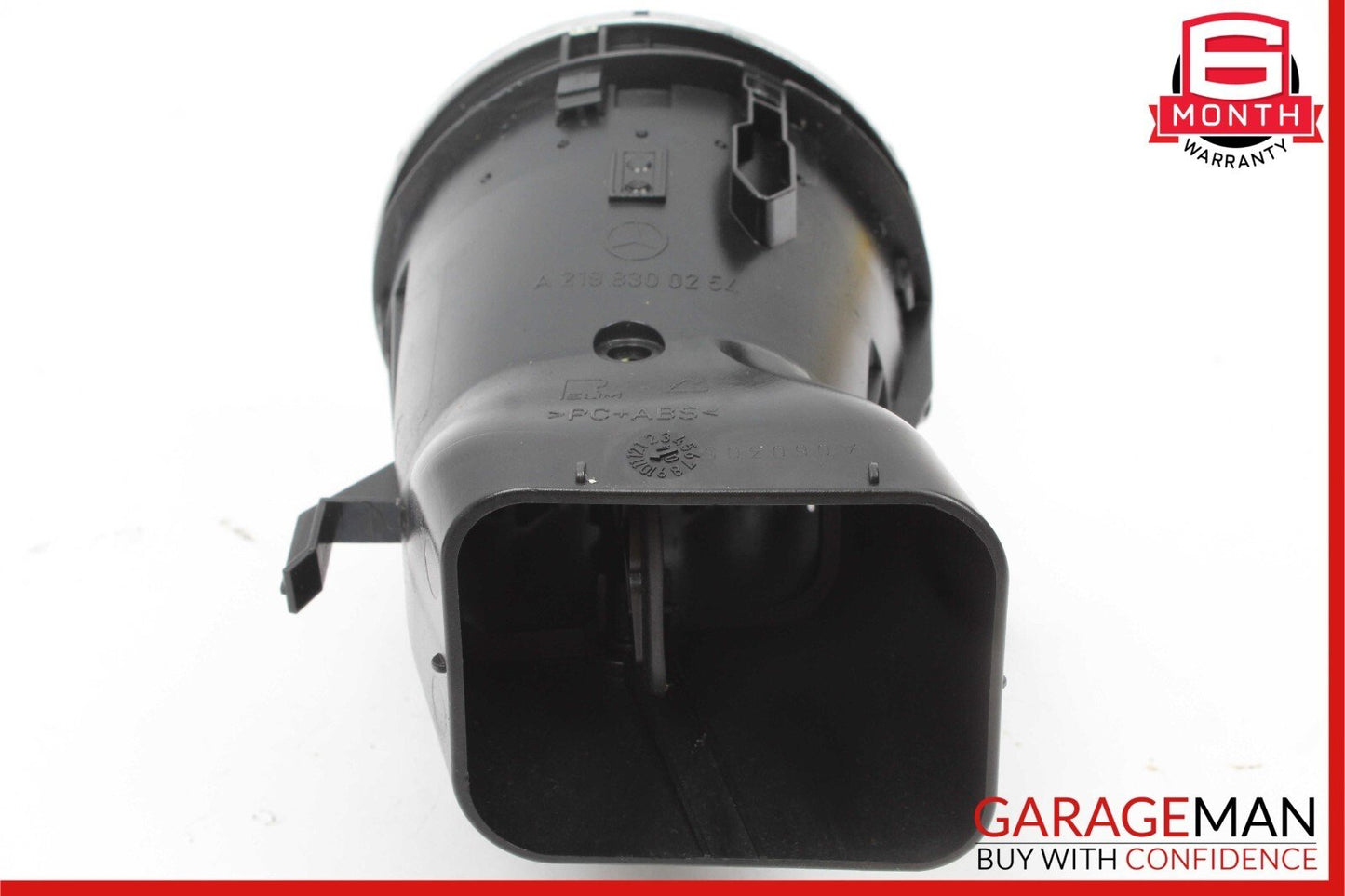06-11 Mercedes W219 CLS500 Front Right Dash A/C AC Air Heater Vent Trim Black