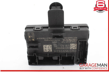 17-24 Audi A4 Quattro Front Left Driver Side Door Control Module 8W0959593H OEM