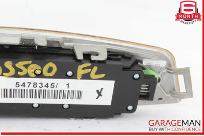 03-06 Mercedes W220 S500 S55 AMG Left Side Master Window Switch Trim Wood OEM