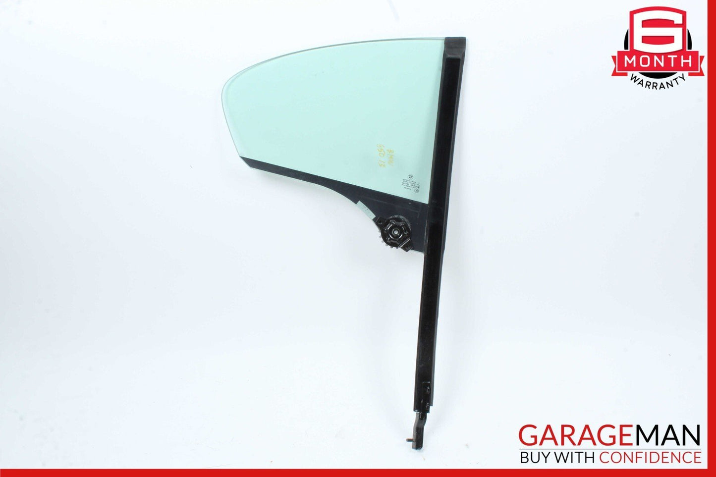 13-19 BMW 650i 640i F06 Rear Left Driver Side Quarter Glass Window Vent OEM