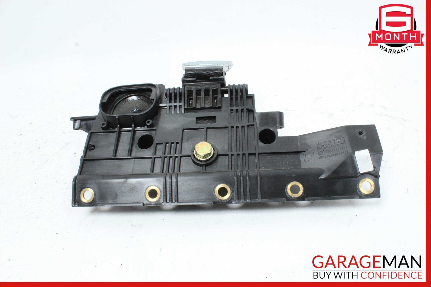 03-08 Mercedes R230 SL550 Rear Left Seat Belt Retractor Speaker Luggage Assembly