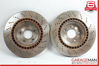 03-09 Mercedes W211 E350 AWD Brembo Rear Right & Left Side Brake Rotor Disc Set