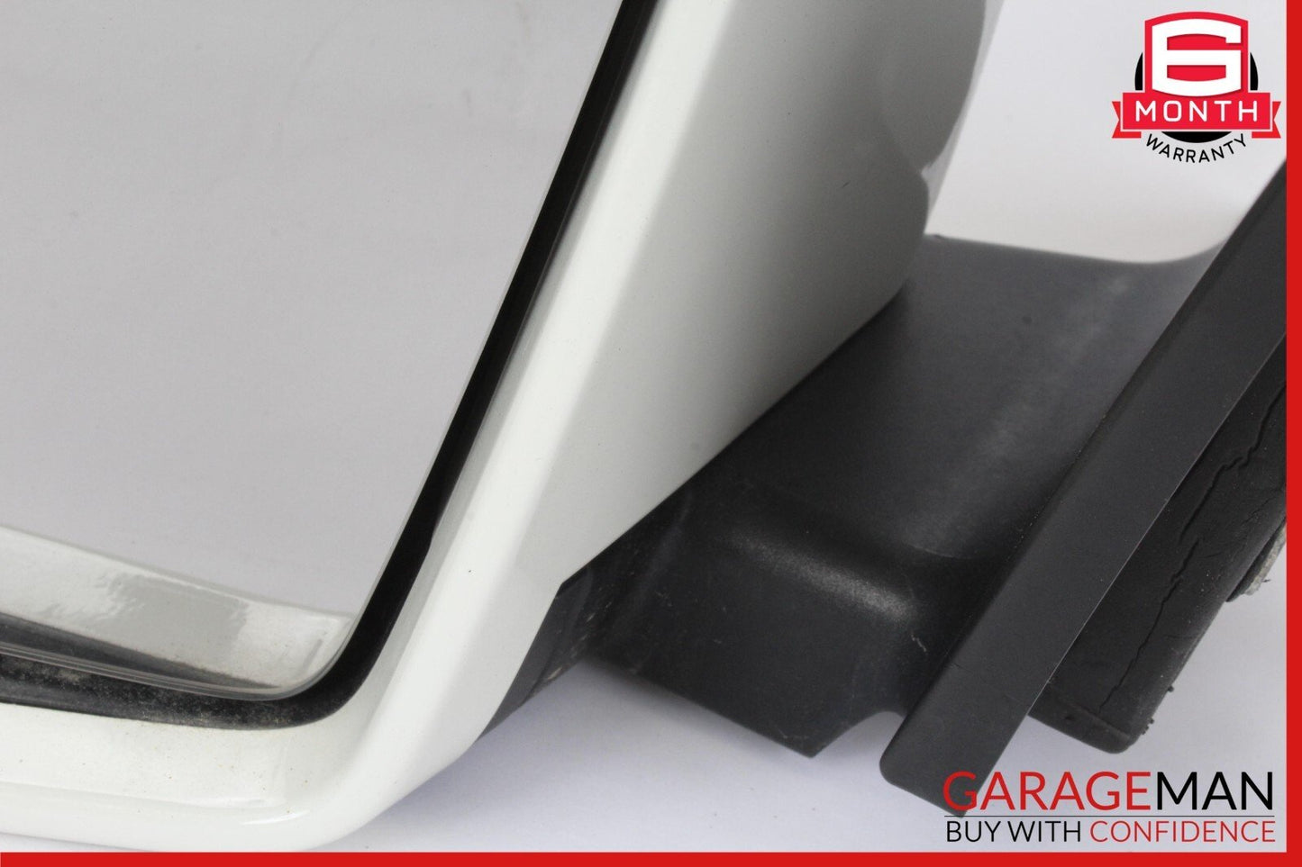 10-11 Mercedes W204 C300 4MATIC Front Left Side Rear View Door Mirror White OEM