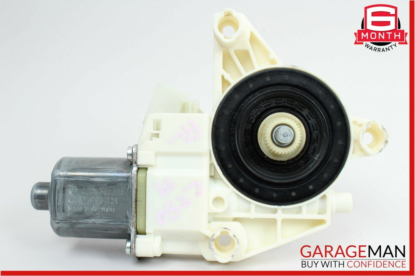 08-14 Mercedes W204 C250 C350 Rear Left Side Door Window Regulator Motor OEM
