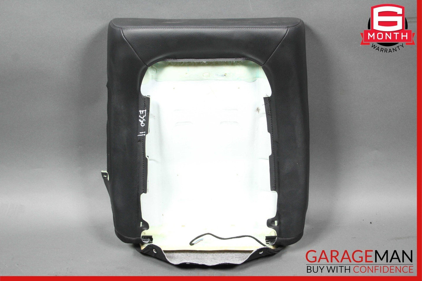 10-16 Mercedes W212 E350 E250 Front Left Side Top Upper Seat Cushion Cover Black