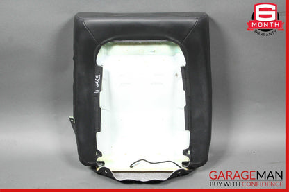 10-16 Mercedes W212 E350 E250 Front Left Side Top Upper Seat Cushion Cover Black