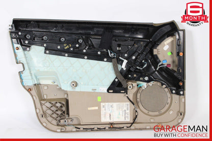08-14 Mercedes W204 C300 Sedan Front Right Passenger Interior Door Panel Beige