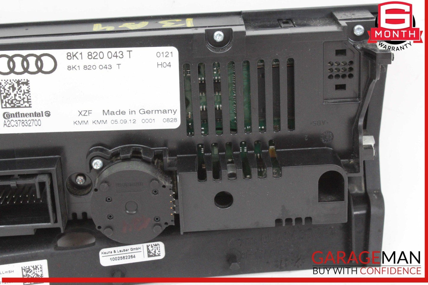13-17 Audi A4 Q5 A5 Front A/C AC Climate Control Switch Panel Assembly OEM