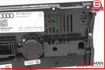 13-17 Audi A4 Q5 A5 Front A/C AC Climate Control Switch Panel Assembly OEM