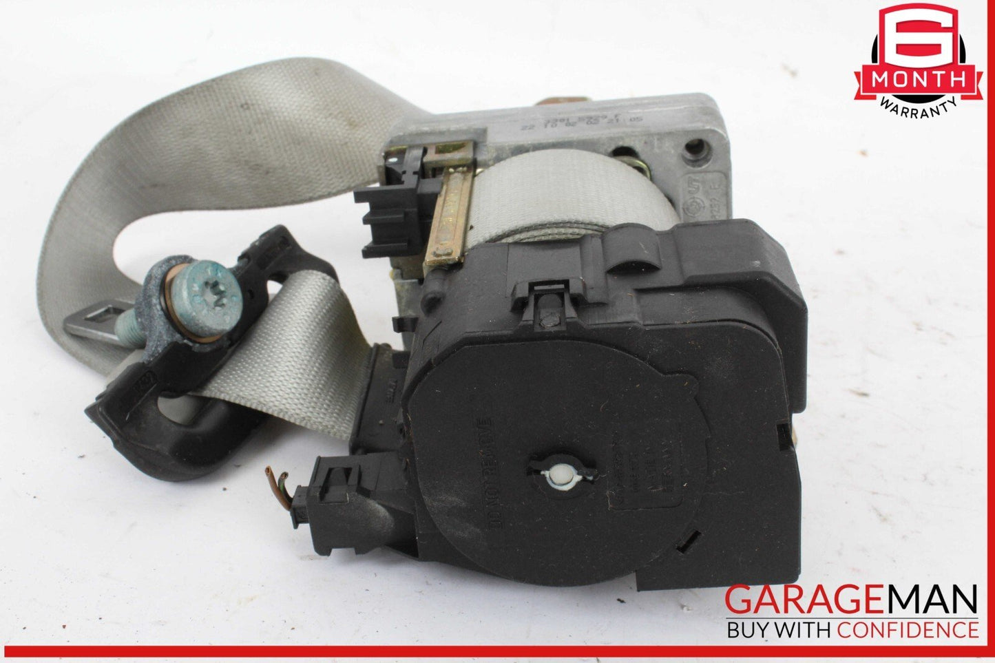 03-06 Mercedes W220 S500 Rear Left Driver Side Seat Belt Seatbelt Retractor OEM