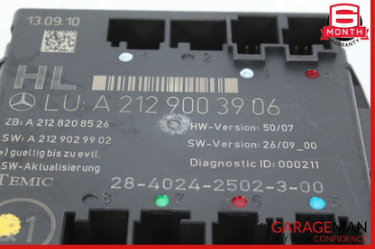 08-14 Mercedes W204 C250 C300 C350 Rear Left Side Door Control Module Unit OEM