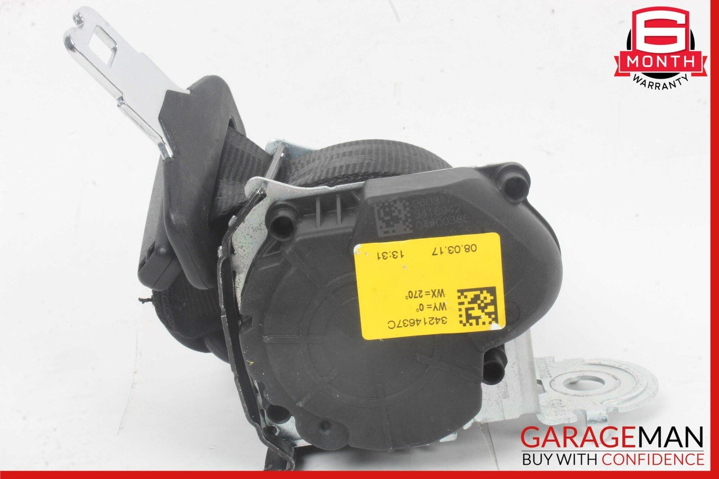 17-23 Alfa Romeo Giulia Rear Center Seatbelt Seat Belt Retractor 01561129440 OEM