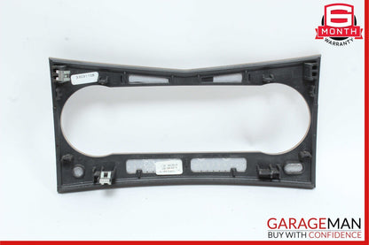 08-14 Mercedes W204 C300 C350 AC A/C Climate Control Switch Trim Bezel Wood OEM