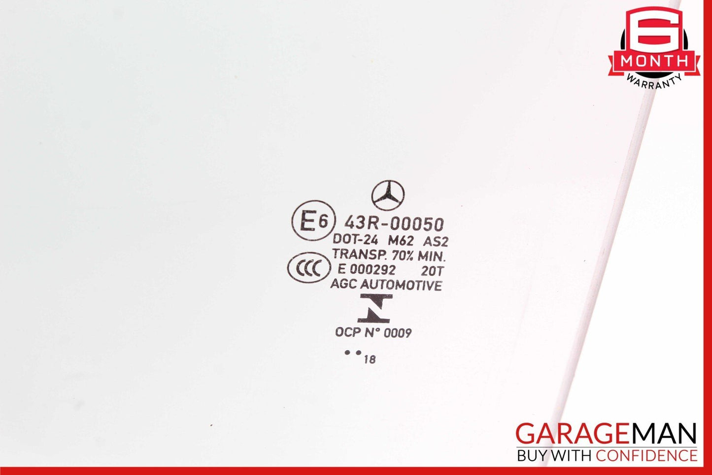 14-19 Mercedes W117 CLA250 Rear Left Driver Side Door Window Auto Glass Panel