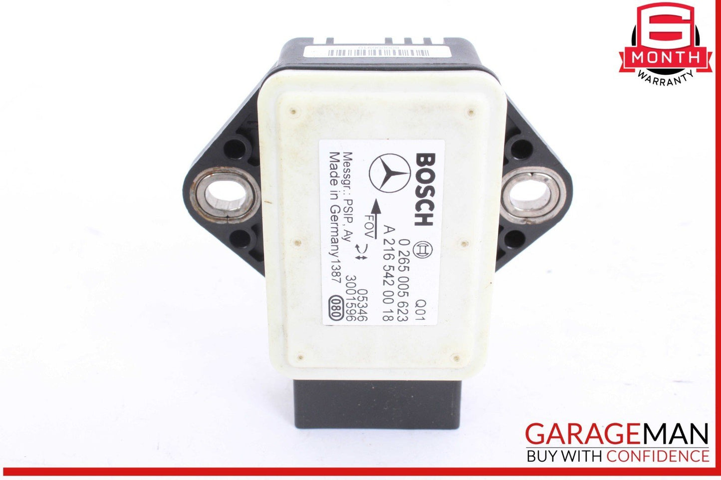 03-12 Mercedes R230 SL500 SL55 AMG CLS500 Yaw Turn Rate Acceleration Sensor OEM