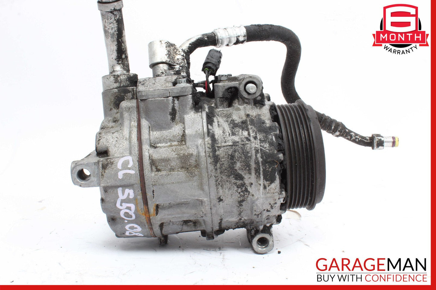 07-11 Mercedes W221 S550 CL550 A/C AC Air Conditioning Compressor Pump Assy