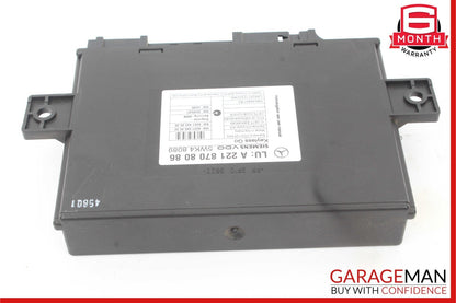07-10 Mercedes W221 S550 CL550 S400 Keyless Go Control Module 2218708086 OEM