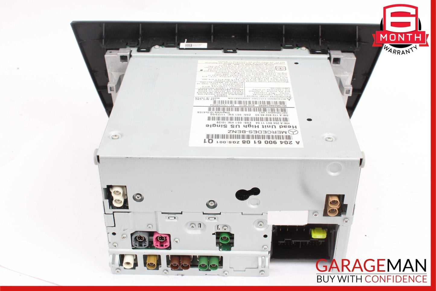 12-14 Mercedes W204 C250 C350 Navigation Comand Head Unit DVD CD Audio Player