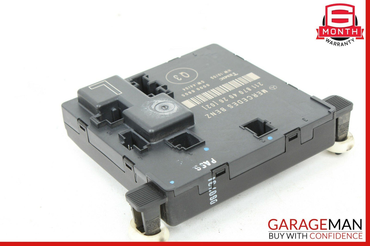 03-09 Mercedes W211 E350 E63 AMG Rear Left Driver Side Door Control Module Unit