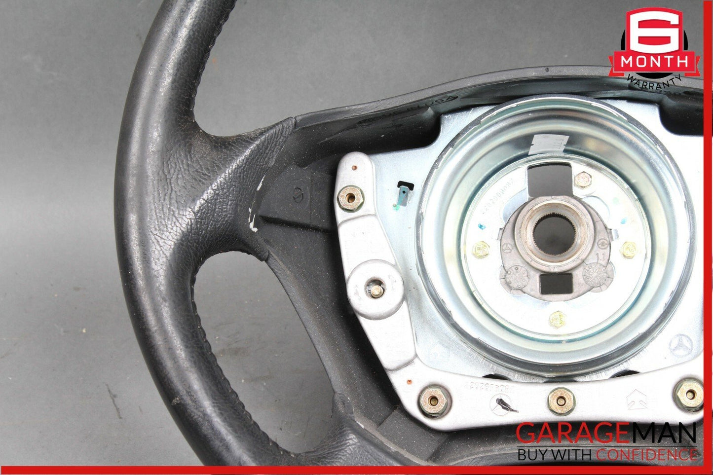 98-05 Mercedes W163 ML500 ML320 ML55 AMG 4 Spoke Driver Steering Wheel Black OEM