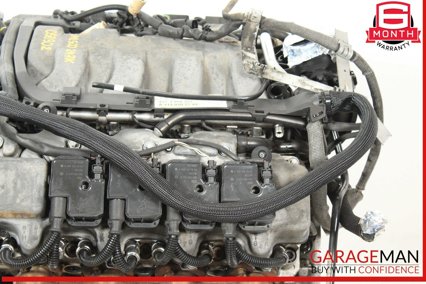 06-08 Mercedes W164 ML500 5.0L Complete Engine Motor Block Assembly OEM 247k