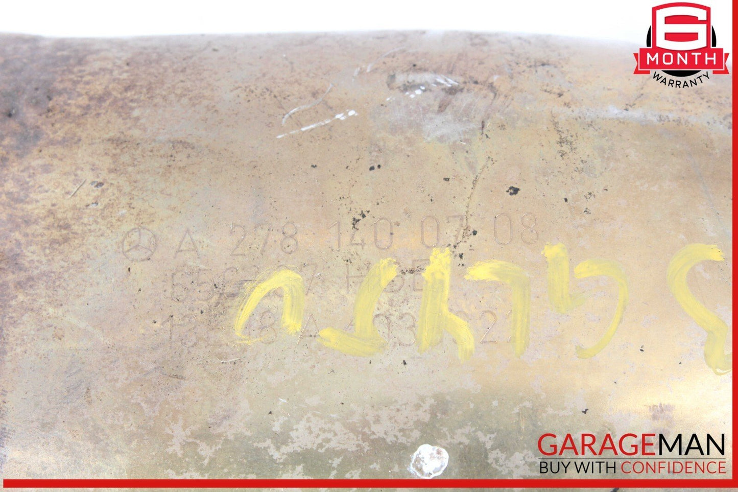 12-19 Mercedes X166 GL450 ML63 AMG Engine Exhaust Front Pipe Left Side OEM
