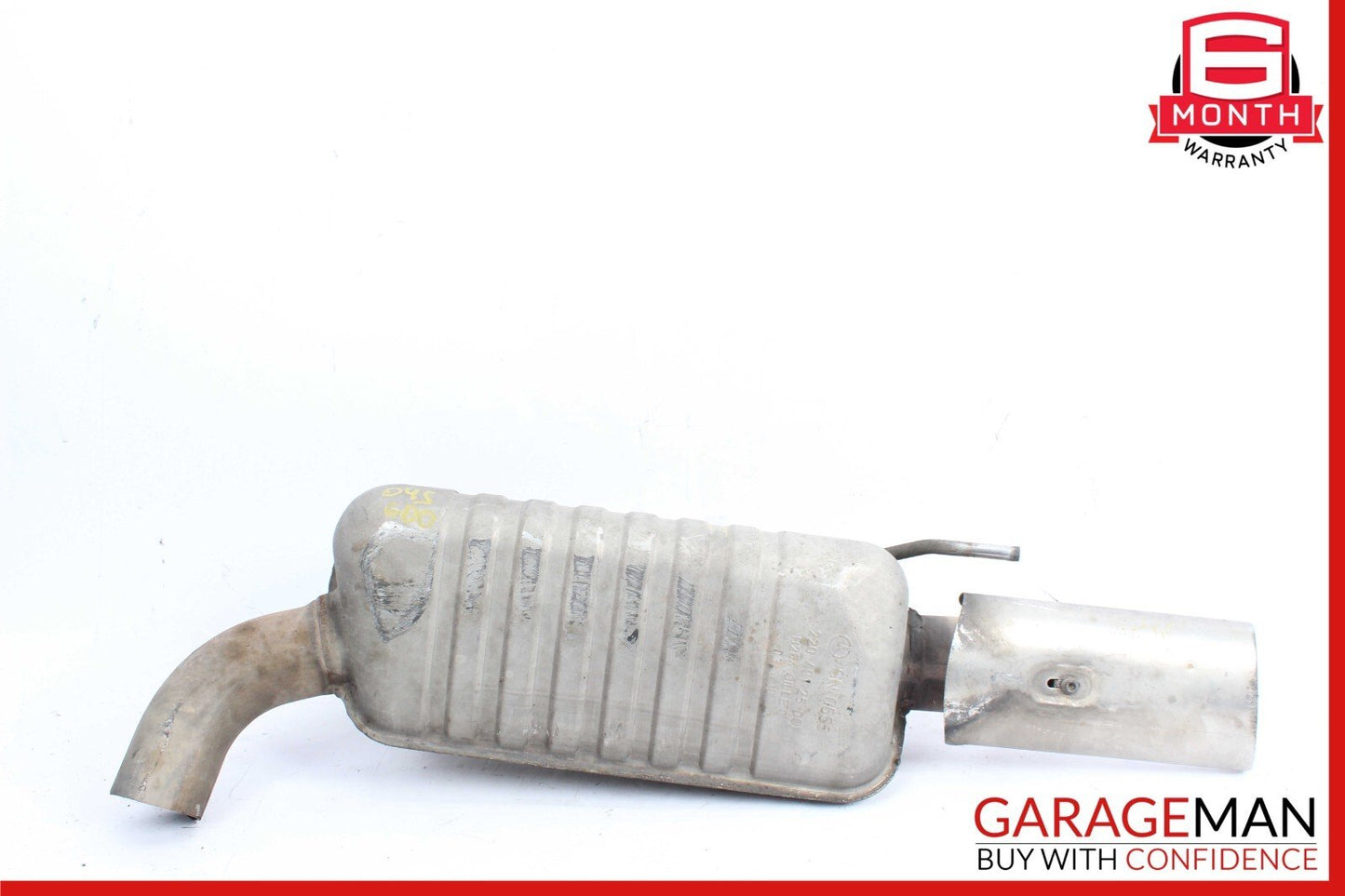03-06 Mercedes W220 S600 CL600 Exhaust Muffler Quad Tips Left Side OEM