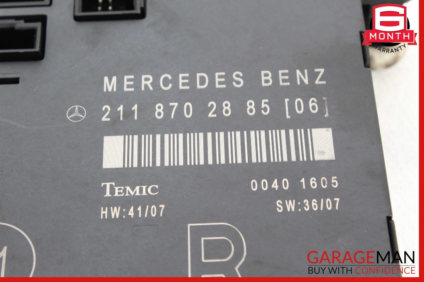 03-09 Mercedes W211 E350 E550 Front Right Passenger Door Control Module OEM