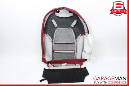 19-22 Porsche Cayenne Front Right Side Top Upper Seat Cushion Cover Red