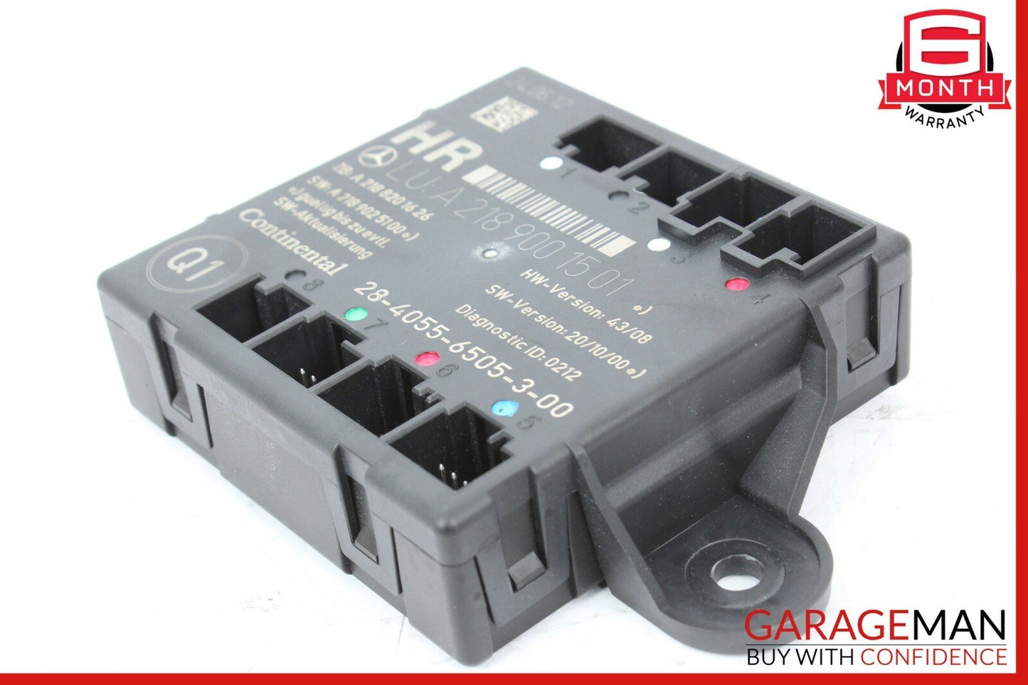 08-14 Mercedes W212 E350 C350 Rear Right Side Door Control Module 2189001501 OEM