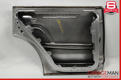 03-06 Porsche Cayenne 955 Rear Left Driver Side Exterior Door Shell Panel Silver