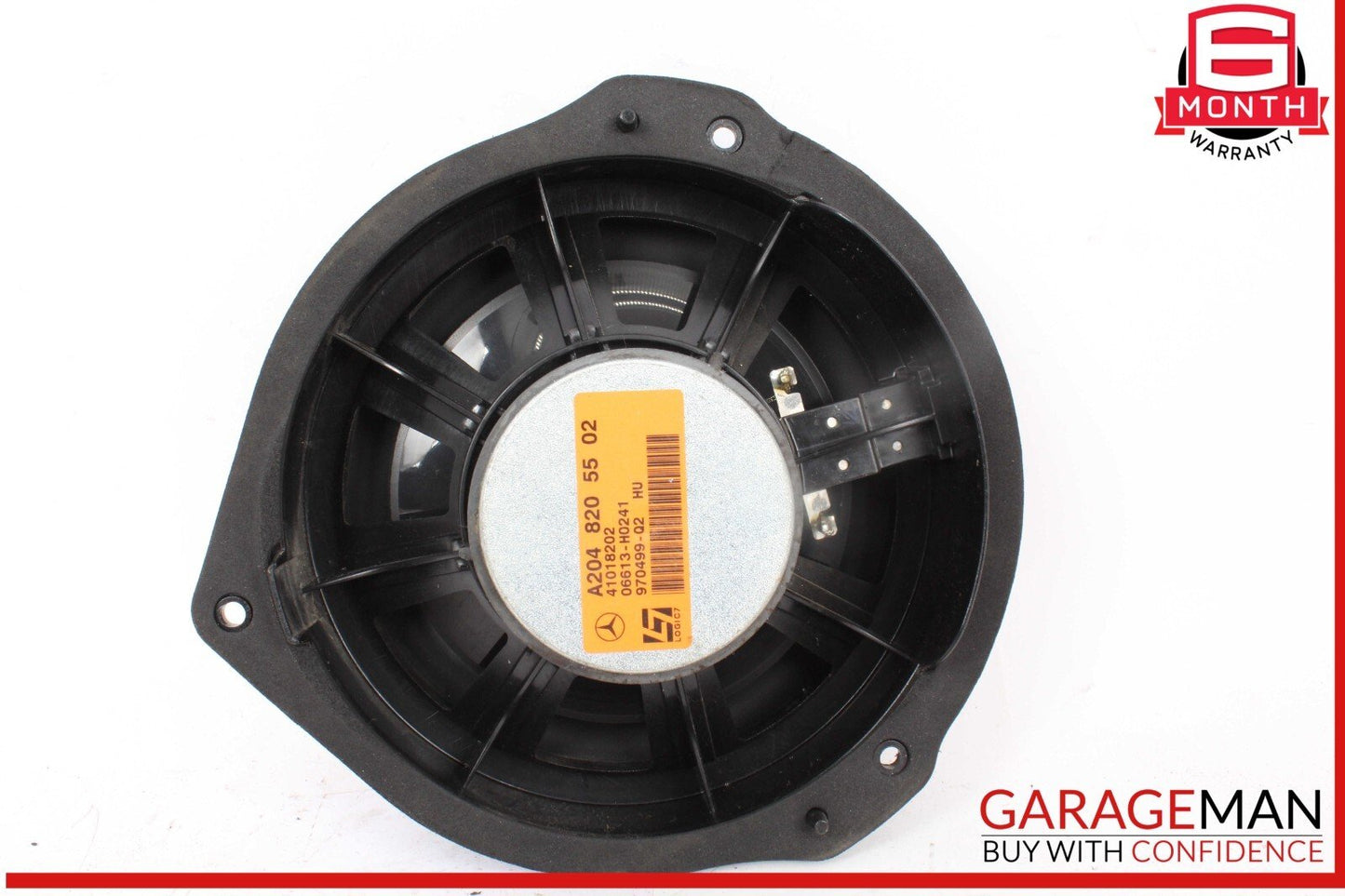 08-18 Mercedes W204 C350 Front Left & Right Door Audio Speaker Set of 2 Pc OEM