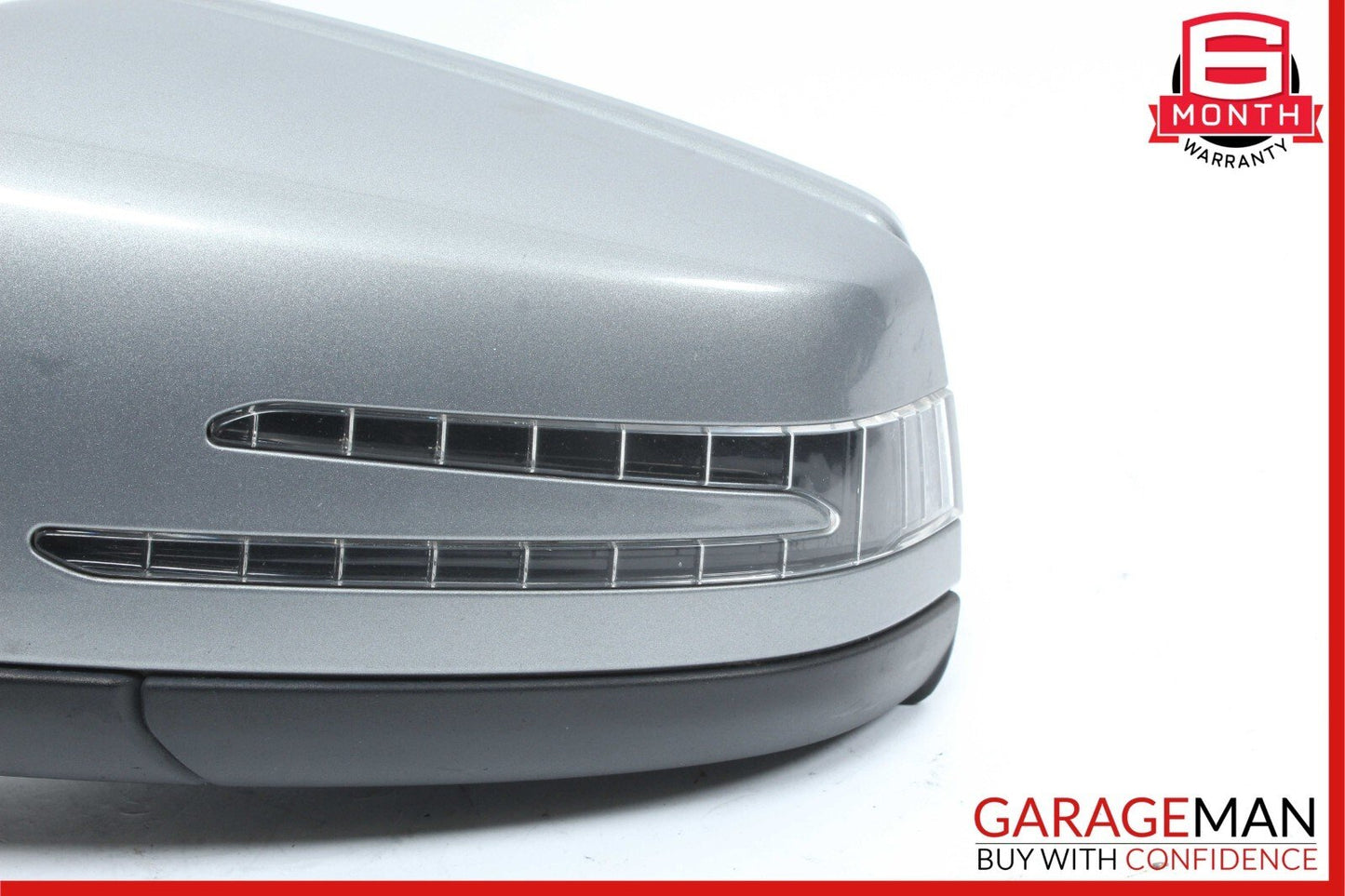 12-14 Mercedes W204 C350 C250 Front Left Side Mirror Rear View Door Silver